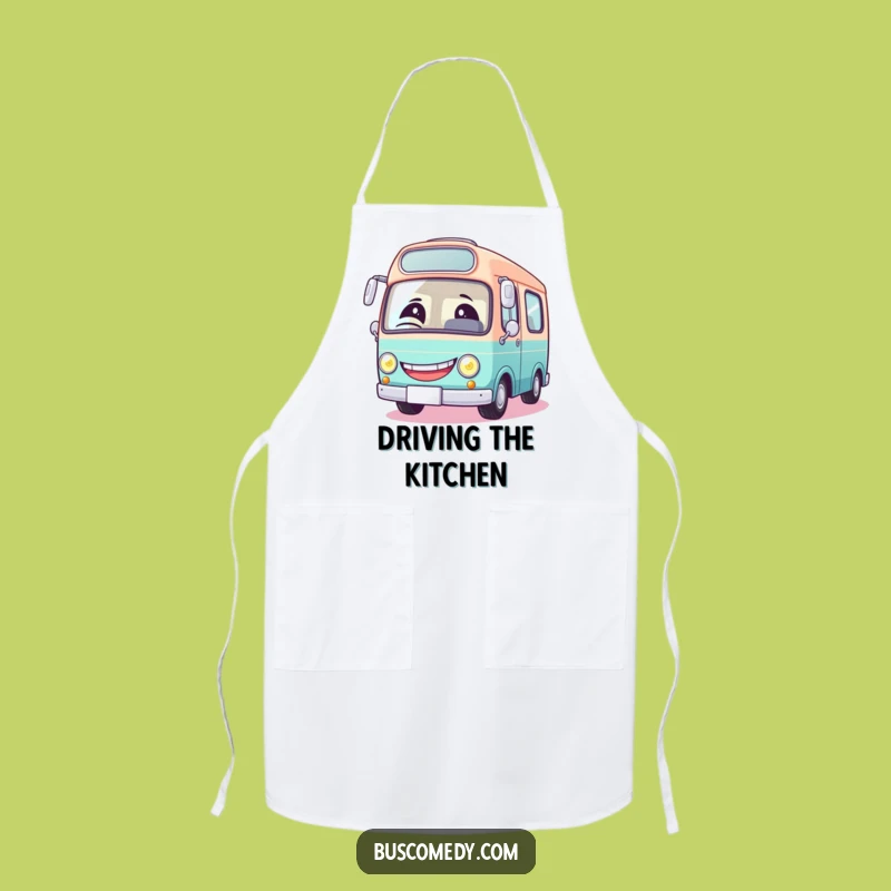 Funny Winking Bus Apron: Cook Up Laughs in the Kitchen, a Funny Gift