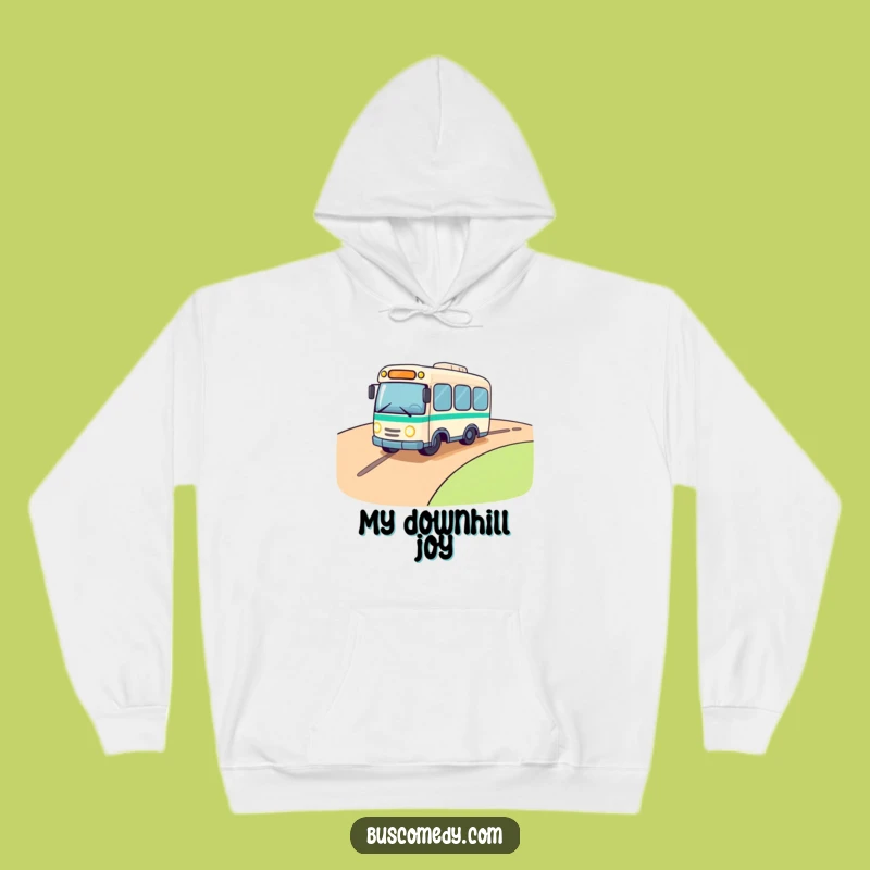 Funny Rolling Bus Hoodie: Cozy Comfort for Adventurous Souls