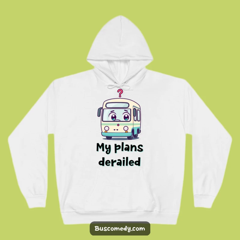 Funny Kawaii Bus Surprise Hoodie: Cozy Up with Your Questions