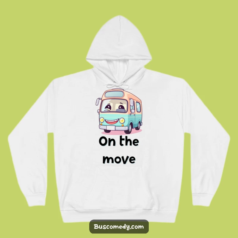 Funny Winking Bus Hoodie: Cozy and Comical, the Ultimate Funny Gift
