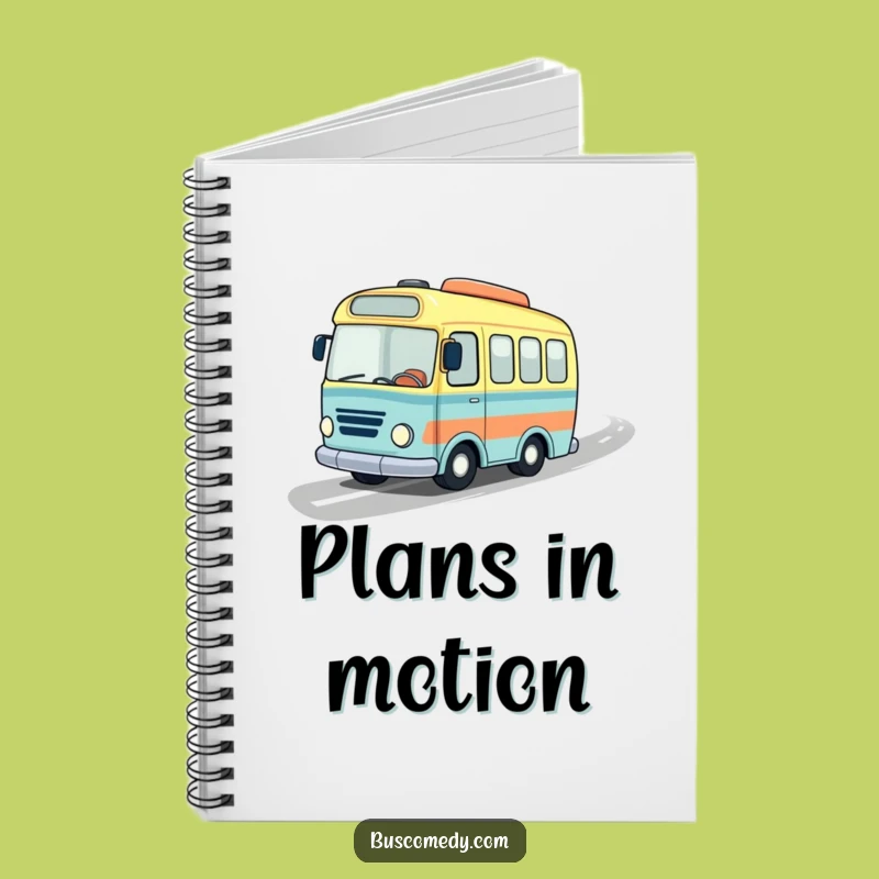 Funny Speedy Bus Notebook: Record Your Adventures, a Practical Funny Gift