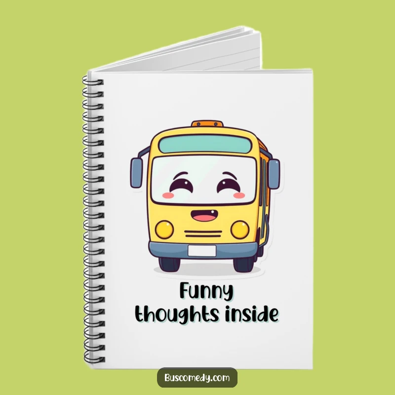 Funny Foggy Bus Notebook: Windshield Fogged, Jot Down Funny Gift Ideas