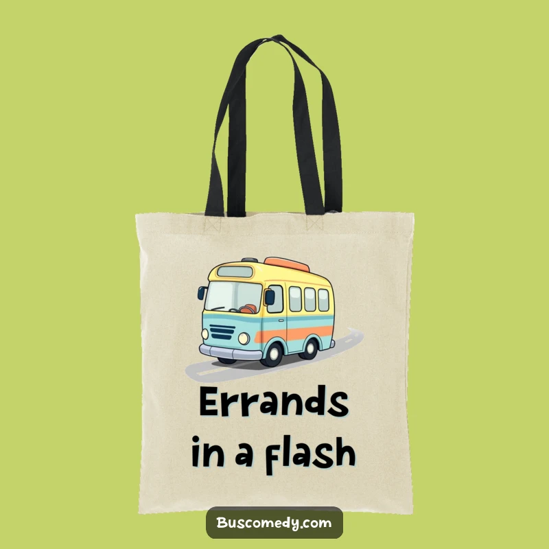 Funny Speedy Bus Tote Bag: Carry Your Adventures, a Practical Funny Gift